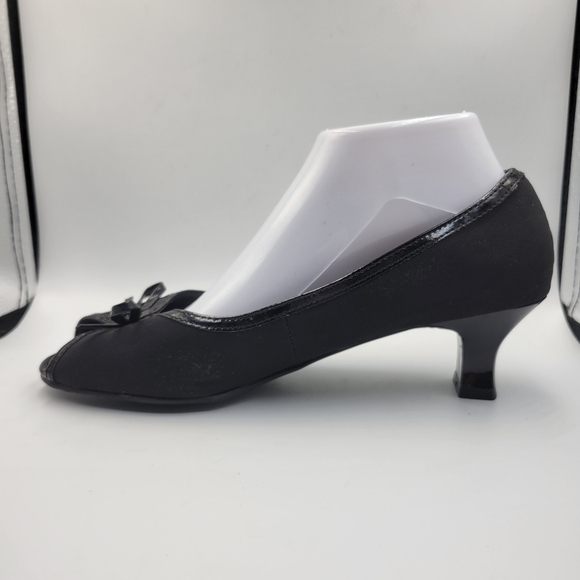 Life Stride Black Lina Heels Sz 8 - Picture 9 of 10